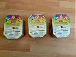 Pokemon Elemental Power 3 x Tin Jolteon Vapareon Flareon GX Full Art Set Sealed - Image 5
