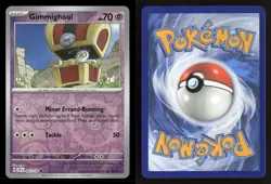 Gimmighoul 097/191 C Surging Sparks Reverse Holo NM/M Pokemon - Image 3