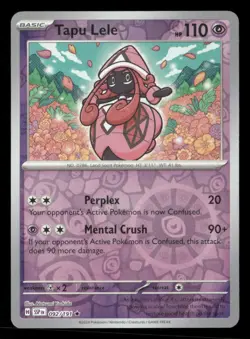 Tapu Lele 092/191 R Surging Sparks Reverse Holo NM/M Pokemon - Image 1