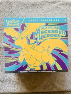 NEW POKEMON TCG ASCENDED HEROES Elite Trainer Box ETB, New Factory Sealed - Image 1