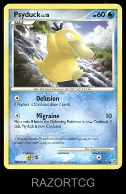 PSYDUCK 100/132 C SECRET WONDERS POKEMON LP/MP - Image 1