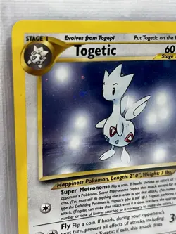 Togetic 16/111 Neo Genesis Holo Rare Pokemon - LP - Image 2
