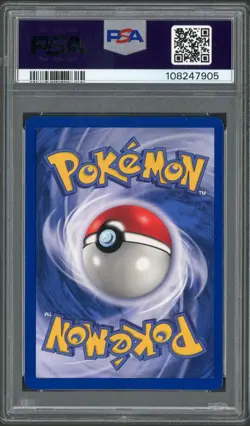 1999 Pokemon Base Set 1st Edition Shadowless Poliwrath Holo Rare #13 PSA 8 - Image 2