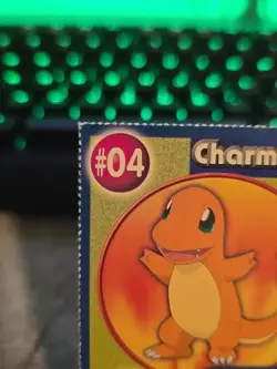 Burger King Pokemon PokeTrivia Perforated Charmander #4 - Image 2