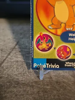 Burger King Pokemon PokeTrivia Perforated Charmander #4 - Image 5
