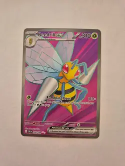 Beedrill EX 098/086 Pokemon TCG Chaos Rising Ultra Rare English - Image 1