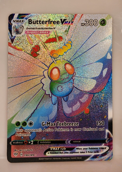 Pokemon TCG Butterfree VMAX (Secret) - SWSH03: Darkness Ablaze NM - Image 1
