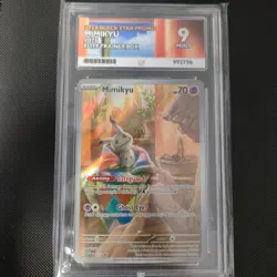 Mimikyu SVP075 - Pokemon Paldean Fates ETB Black Star Promo - ACE 9 - Image 1