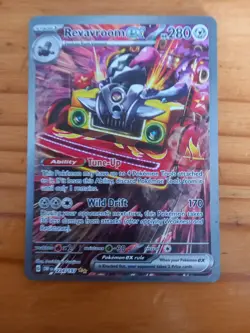 Pokemon TCG Revavroom ex SV03: Obsidian Flames 224/197 Holo Special Illustration - Image 1