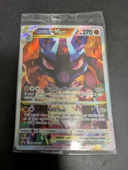 Lucario Vstar Swsh291 Promo English Pokemon Sealed - Image 1