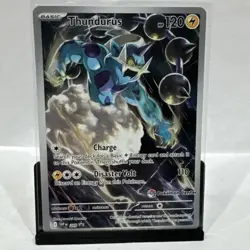 Thundurus Black Bolt ETB Promo Pokemon Center NM - Image 1