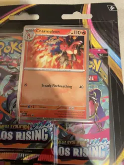 Pokemon TCG Chaos Rising 3 Pack Blister Charmeleon Promo Factory Sealed - Image 4