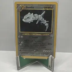 The Pokemon Company Steelix Neo Genesis Unlimited 15/111 110HP Eng Holo Rare - Image 1