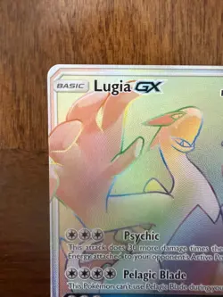 Pokemon TCG Lugia GX 227/214 Lost Thunder Secret Rare Full Art Near Mint - Image 2