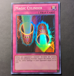 Yu-Gi-Oh! TCG Konami Magic Cylinder LCYW-EN099 LC3 Super Rare Holo 1st Ed - Image 1