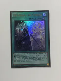 Yu-Gi-Oh! The Fallen & the Virtuous Ultra Rare 1st Edition CH01-EN019 - Image 1