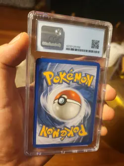 (POP 4) CGC 10 PRISTINE Pokemon Moltres Ex 115/112 ICE Holo Fire Red Leaf Green - Image 3
