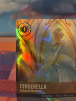 Disney Lorcana Cinderella Ballroom Sensation Foil Enchanted 205/204 EN Rise Of T - Image 4