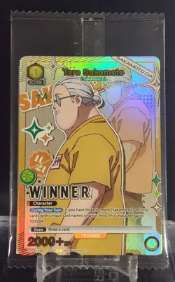 Union Arena Taro Sakamoto Winner Promo 22 English Sealed UEPR/SMD-1-022 - Image 1