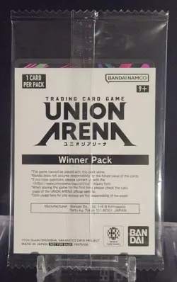 Union Arena Taro Sakamoto Winner Promo 22 English Sealed UEPR/SMD-1-022 - Image 2