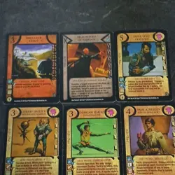 Last Unicorn Games Dune CCG Mixed Card Lot - 6 Cards, Paul Atreides 1997 - Image 1