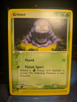 Pokemon Grimer TCG Card 2003 Dragon Set Regular Card 57/97 - Image 1