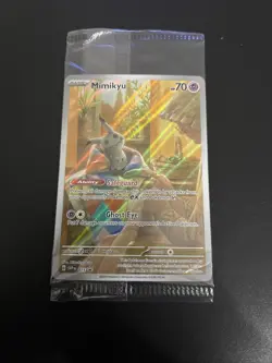 Pokemon TCG Mimikyu Scarlet & Violet SVP 075 Holo Promo Card Sealed, Near Mint - Image 2
