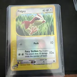 Pokemon Card - Pidgey Expedition Base Set 123/165 Reverse Holo Common - Image 3