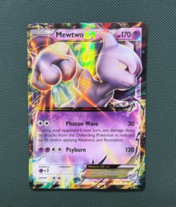 Mewtwo EX XY183 Black Star Promo Pokemon Card Near Mint+ - Image 1