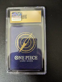 One Piece PROMO BANDAI CARD GAMES FEST OP07-073 MONKEY D. LUFFY CGC PRISTINE 10 - Image 2