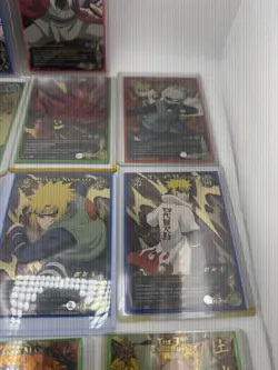 Naruto CCG: 1st Editions &- Super Rare - Lot Of 17 Cards NM - Image 3