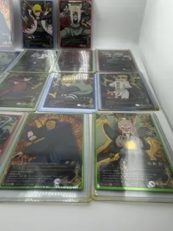 Naruto CCG: 1st Editions &- Super Rare - Lot Of 17 Cards NM - Image 4