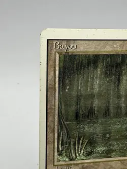 Magic the Gathering Bayou Revised Edition Dual Land Card - Image 3