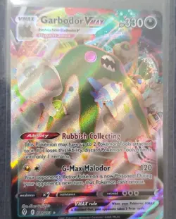 Pokemon TCG Holo Full Art Lot 7 Cards Ogerpon ex Garbodor VMAX Breloom V - Image 4