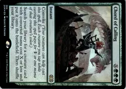 MTG: Double Masters Chord Of Calling Foil Promo Rare 384 Trading Card TCG - Image 5