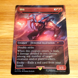 Ifrit - Fury, Foil Secret Lair Rare Bonus Card 7007, Final Fantasy, Magic MTG NM - Image 1