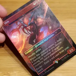 Ifrit - Fury, Foil Secret Lair Rare Bonus Card 7007, Final Fantasy, Magic MTG NM - Image 2