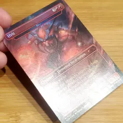 Ifrit - Fury, Foil Secret Lair Rare Bonus Card 7007, Final Fantasy, Magic MTG NM - Image 3