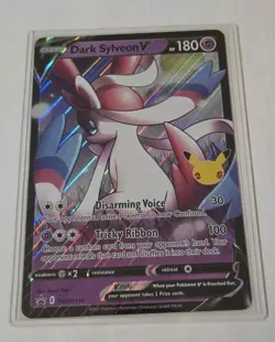 Dark Sylveon V celebration SWSH134 JUMBO CARD - Image 1