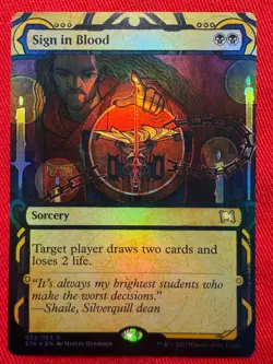 Near Mint FOIL - Sign in Blood STA 032 - Strixhaven: Mystical Archive (MTG) - Image 1