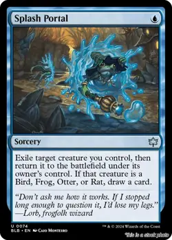 MTG Splash Portal [BLB - 74] NM - Image 1