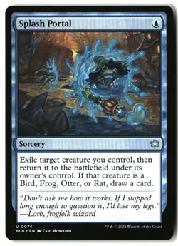 MTG Splash Portal [BLB - 74] NM - Image 2