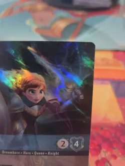 Disney Lorcana Anna True-Hearted Foil Enchanted 217/204 EN Ursula's Return - Image 5