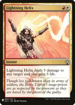 ~1x Lightning Helix x1 ~NM~ LIST Magic the Gathering MtG~ - Image 1