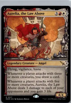 MTG Aurelia, the Law Above MKM Showcase Regular 317 - Image 1