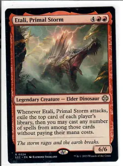 Etali, Primal Storm 224 Commander: The Lost Caverns of Ixalan MTG NM - Image 1