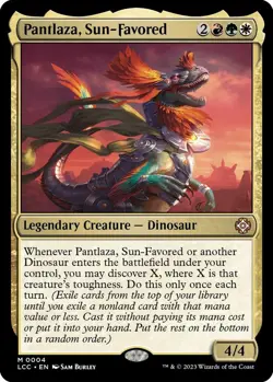 Pantlaza, Sun-Favored 4 Commander: The Lost Caverns of Ixalan Foil NM - Image 1
