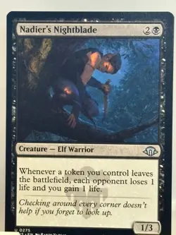 Nadier's Nightblade - 275 - MH3 - NM - MTG Magic the Gathering - Image 1