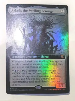 Azlask, the Swelling Scourge (Extended Art) Modern Horizons 3 Foil - MTG MYTHIC - Image 1