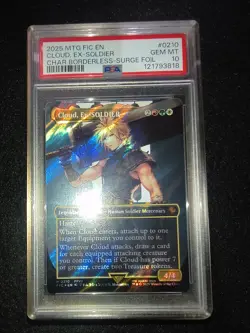 Cloud, Ex-SOLDIER (Borderless) (Surge Foil) Commander: Final Fantasy Foil - Image 5